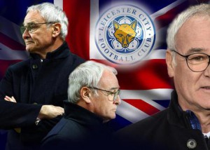 Claudio Ranieri, allena il Leicester City Fc (elaborazione)