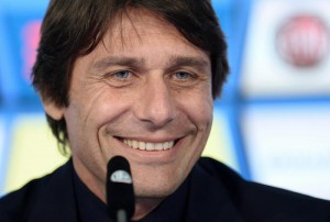 epa05233819 Italian coach Antonio Conte at a press conference in Munich, Germany, 28 March 2016. The Italian national soccer team meets Germany in an international friendly match on 29 March 2016. EPA/ANDREAS GEBERT