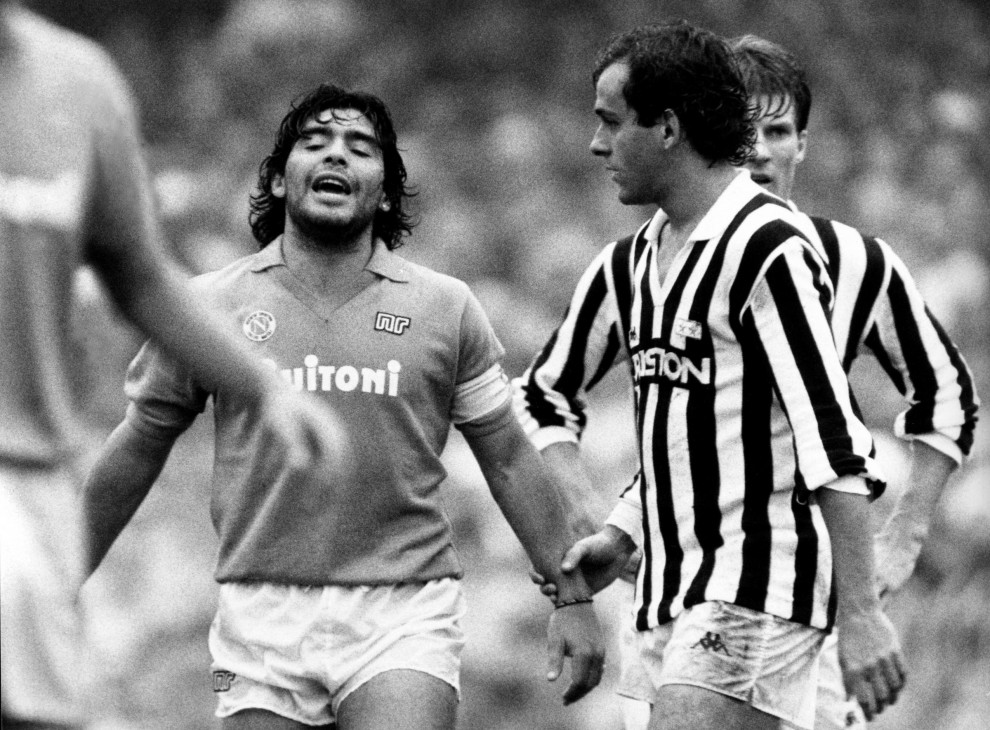 Get Napoli Juventus Maradona Punizione Pics