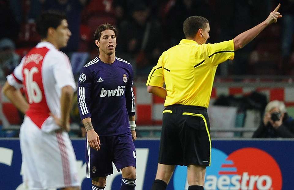 Ajax Real Madrid 2010 UCL, Ramos 