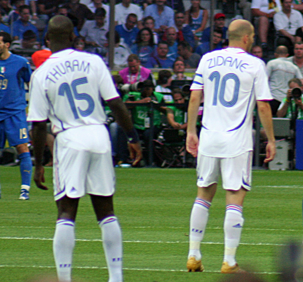 Thuram Zidane Francia